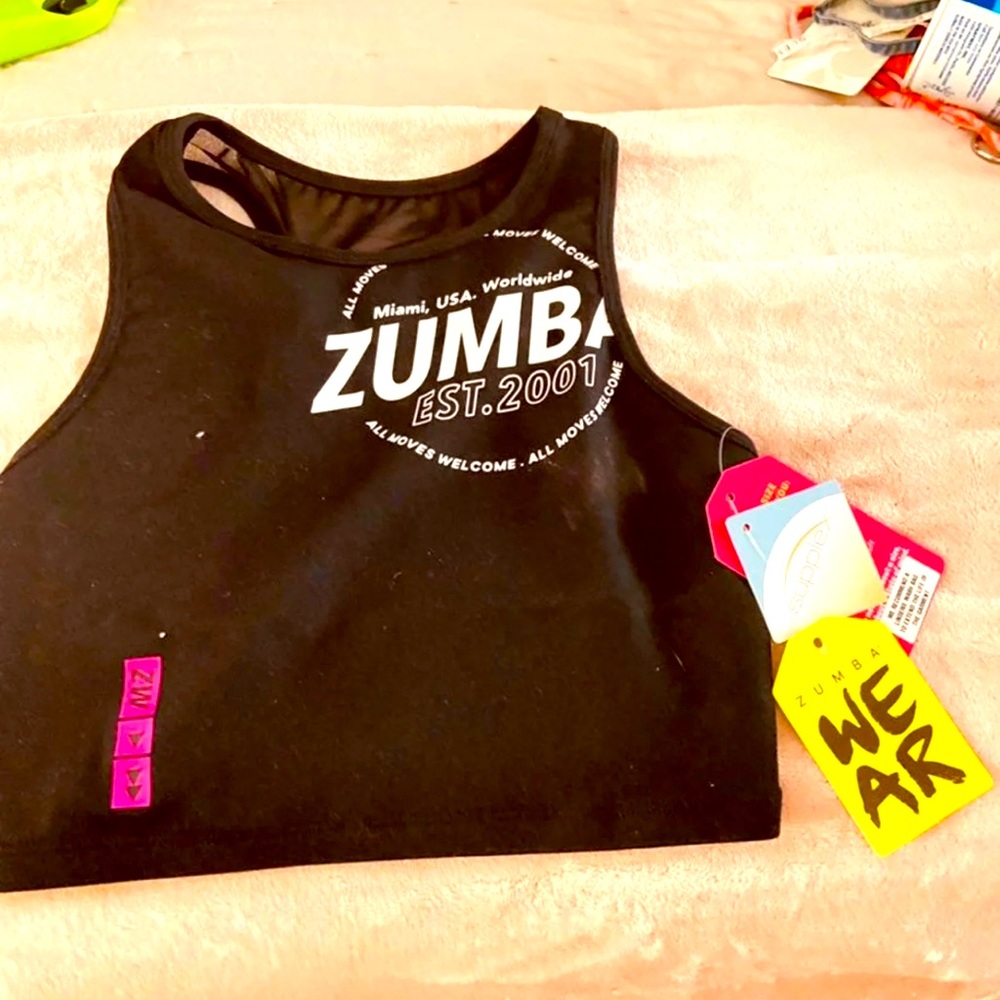 Zumba sport bra new never used spicy